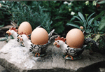 Hen egg cups